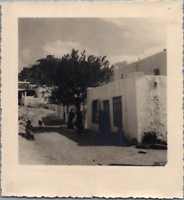 Grèce, Skyros, Rue typique, Tirage vintage, ca.1930 Grèce, Skyros, Rue typique, 