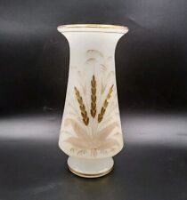 Vase en verre soufflé moulé