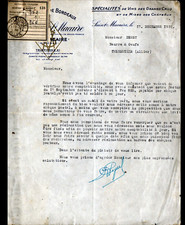 SAINT-MACAIRE (33) VINS GRANDS CRUS de BORDEAUX "VINICOLE DE ST-MACAIRE" en 1938