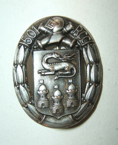 Insigne 501 regiment - 501°, de