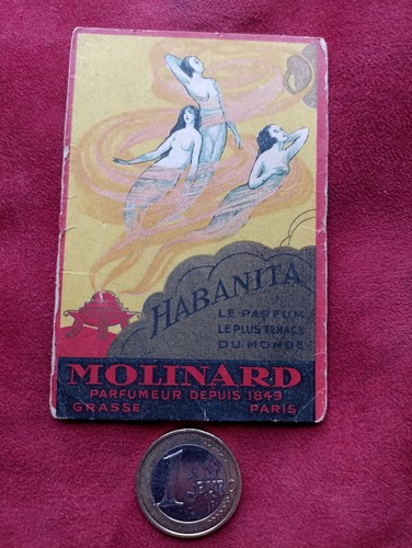 Ancienne carte parfumée