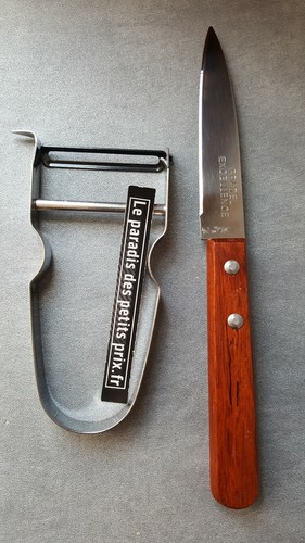 économe éplucheur inox de - 1,