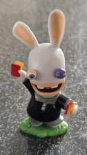 FIGURINE LAPIN CRÉTIN  ARBITRE HAUTEUR ENVIRON 6 CM MARQUAGE :  UBISOFT-R
