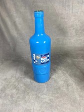 Pichet Pastis 51 Pichet à eau en verre bleu vintage Made in France Années 1970