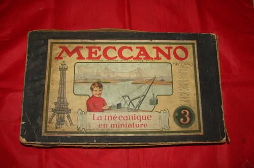 Meccano boite ancienne - meccano, n°3