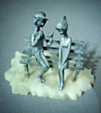 PETITE SCENE INSPIREE DES AMOUREUX DE PEYNET (3) ETAIN ONYX