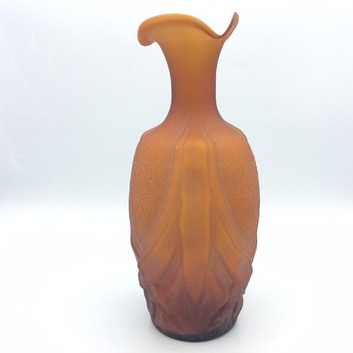 Vase verre soufflé moulé - verre,