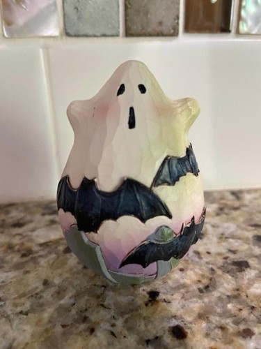 Jim shore halloween egg - halloween, ghost