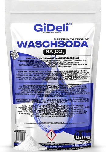 Soude lessive 100 carbonate - lessive,