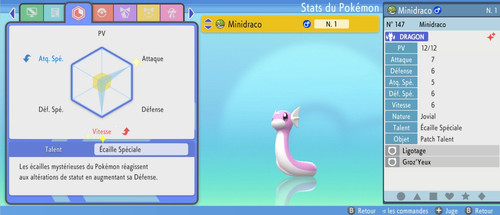 Minidraco shiny 6iv - 6iv, fr
