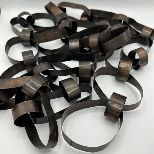 Tin garland primitive - tin,