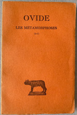 BUDE / LES BELLES LETTRES - OVIDE Les metamorphoses ( I-V ) - 1928 - COMME NEUF