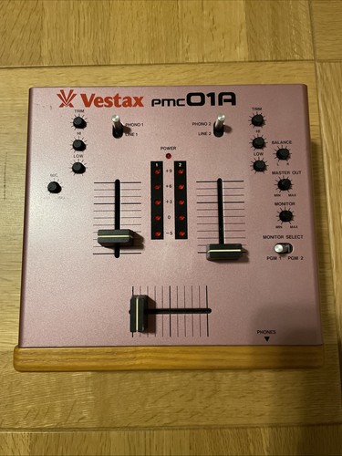 Vestax pmc01a mixer tested - pmc01a,