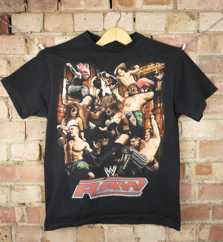 Shirt vintage wwe raw - wwe,
