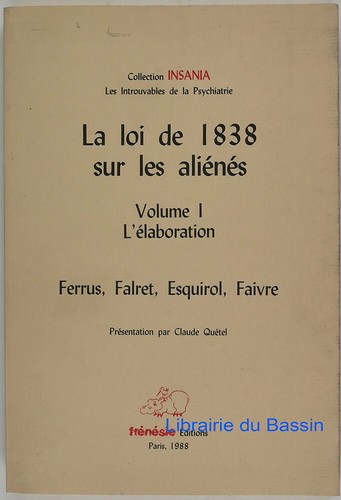 Loi 1838 sur les - de,