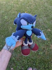 Peluche dark sonic maléfique sega mastersystem master système game Gear...