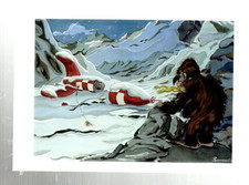 Carte postale TINTIN et le