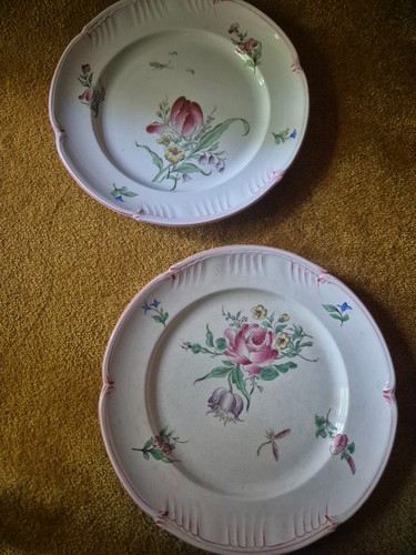 Assiettes faïence lunéville - lunéville,