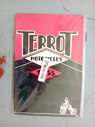 Plaque métal décorative - métal, 30
