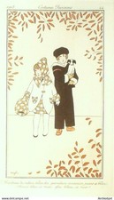 Gravure Mode Costume Parisien