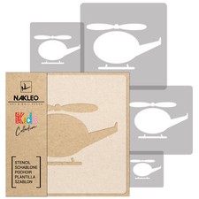 5x pochoirs réutilisables en