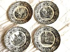 Antique Set of 4 Digoin