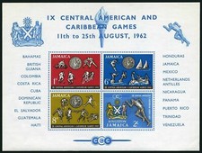 Jamaica 200a,MNH.Michel Bl.1. Central American,Caribbean Games,1962.