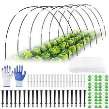 Arceaux Serre De Jardin, 30pcs Tunnel Jardin Potager, Arceau pour Serre Tunne...