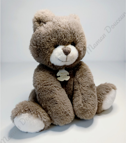 Peluche doudou ours oscar - ours,
