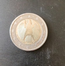 pièce 2 euros -    Aigle Fédéral -annee  2002  - tirage F - Fautée