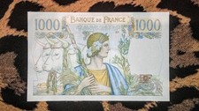 Billet 1000 francs République Et Cérès 1945 ( Billet Factice/ Faux )
