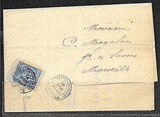 D29 - LETTRE DES CHEMINS DE FER P.L.M DE MARSEILLE DU 21/09/1885