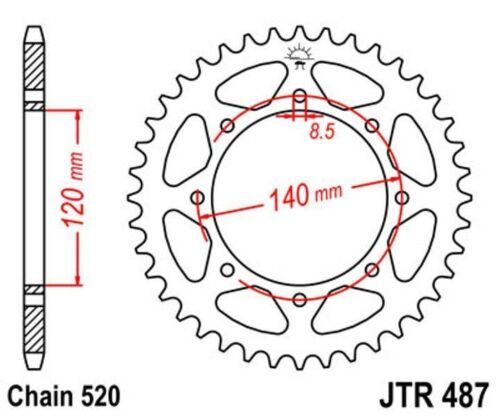 Roue chaîne - a,