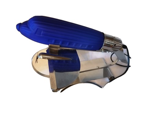 Lampe avion chrome verre - chrome,