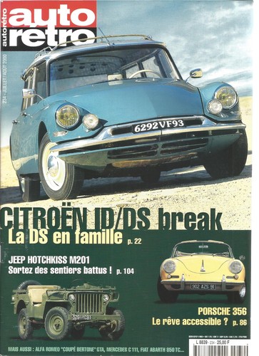 Auto retro 234 citroen ds - retro,