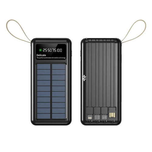 Batterie externe solaire - batterie,