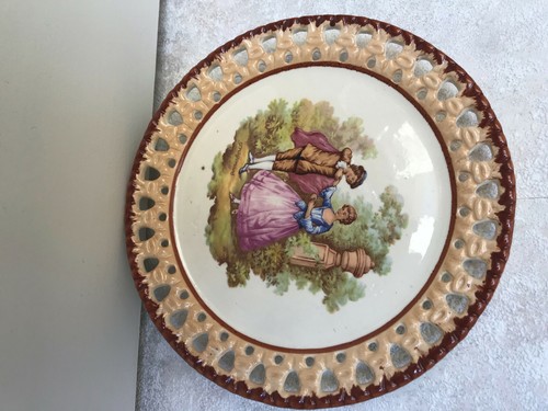 Assiette décorative décor