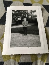 Ancienne Photo Enfant Tenue Du