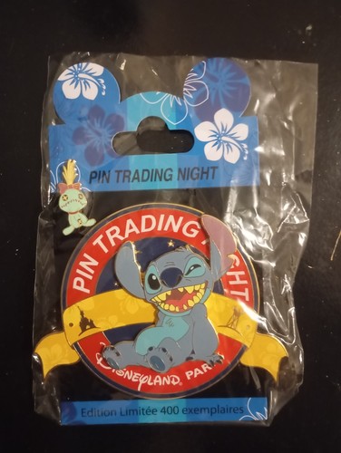 Pin trading night - stitch, jumbo