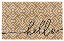 Paillasson en Coco pour lintérieur - 45 x 75 cm - Tapis dextérieur - Paillass...