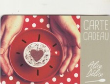 CARTE CADEAU  GIFT CARD -  ALICE  DELICE  (France)