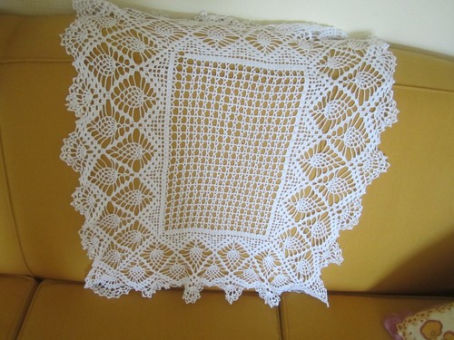 Napperon crochet fait main