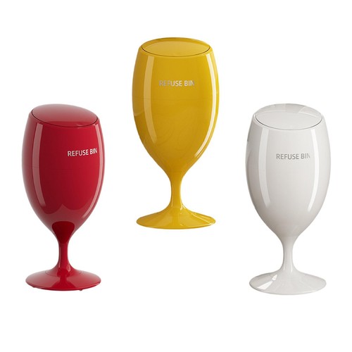 Poubelle mobile moderne - , pour
