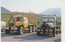 CPM LA CHAPELLE-EN-VERCORS (26) DODGE WC 63 et WC 52 - GARAGE ROLLAND AGENT CITR