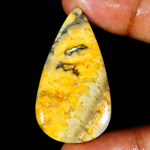 Cabochon poire jaspe - de, de