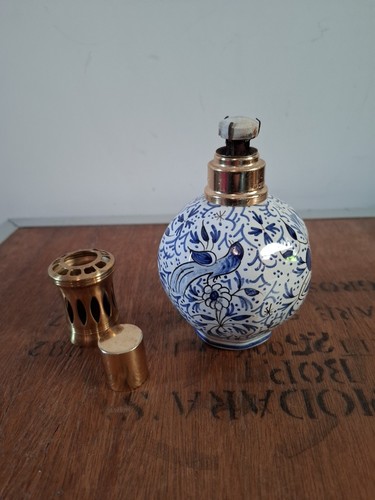 Ancienne lampe berger faïence - ancienne,