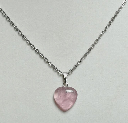 Pendentif coeur pierre