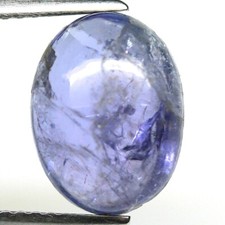 Tanzanite en cabochon ovale de