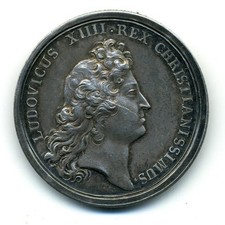 Médaille argent louis - médaille,