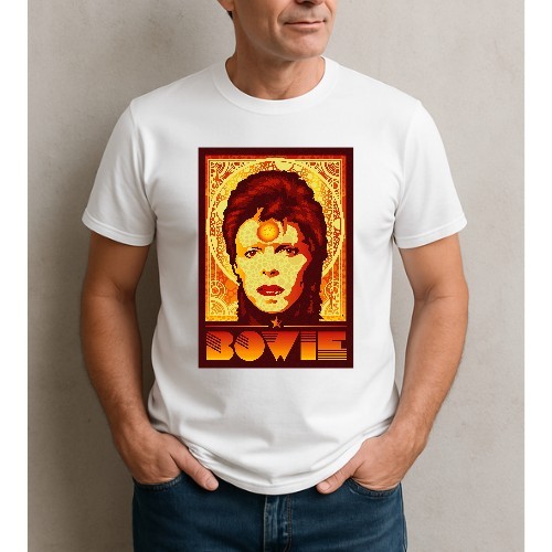 Shirt david bowie - bowie, artiste
